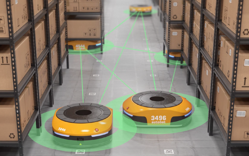 Does using reliable mesh networks on IMRs give automated warehouses superpowers?