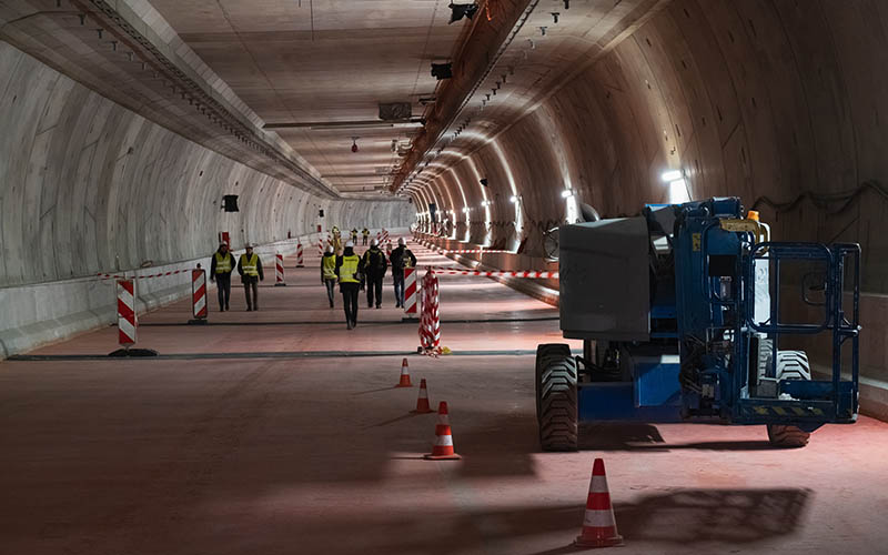 tunnel construction connectivity